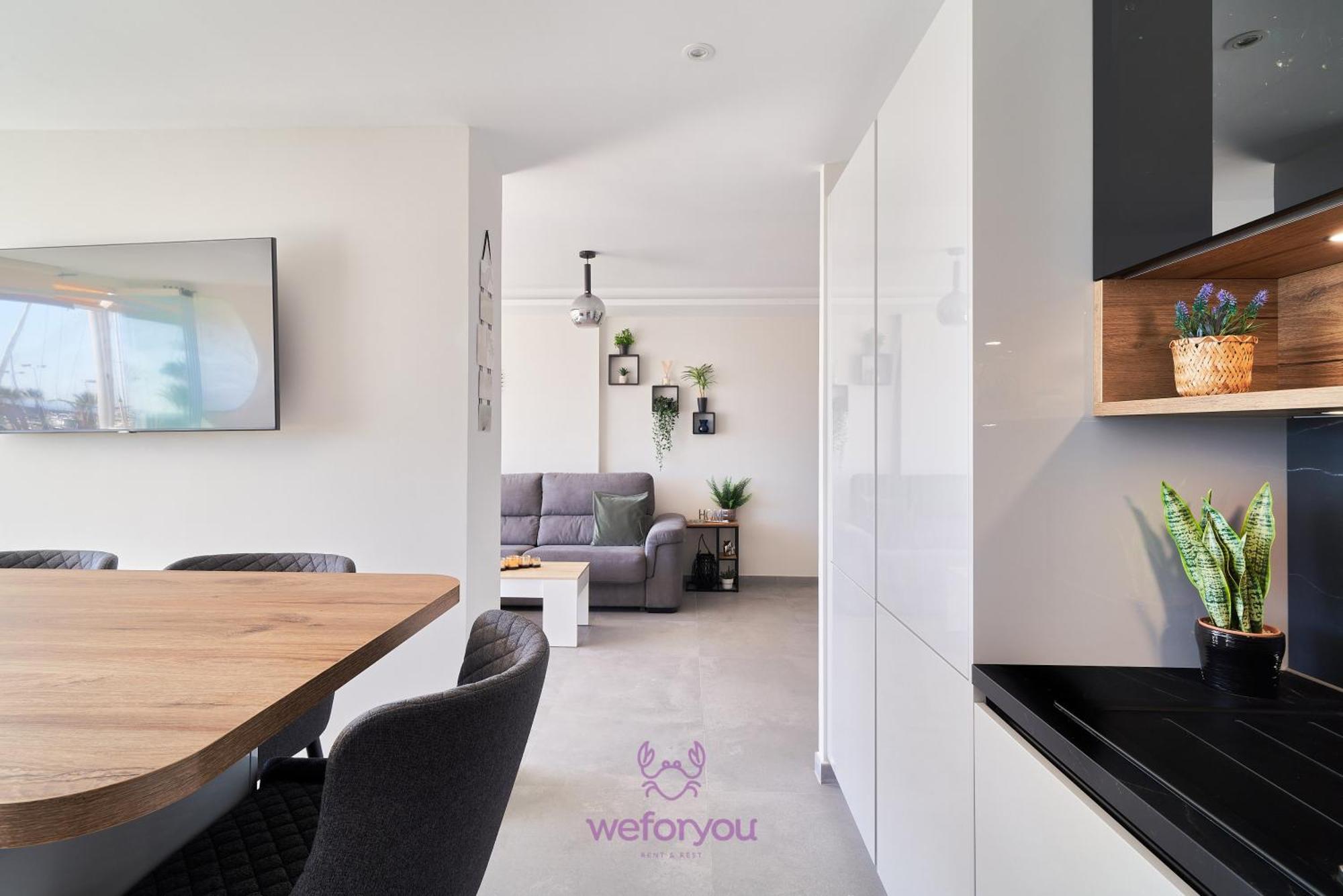 Weforyou Isla De Poniente 2 Bedrooms And Parking ベナルマデナ エクステリア 写真